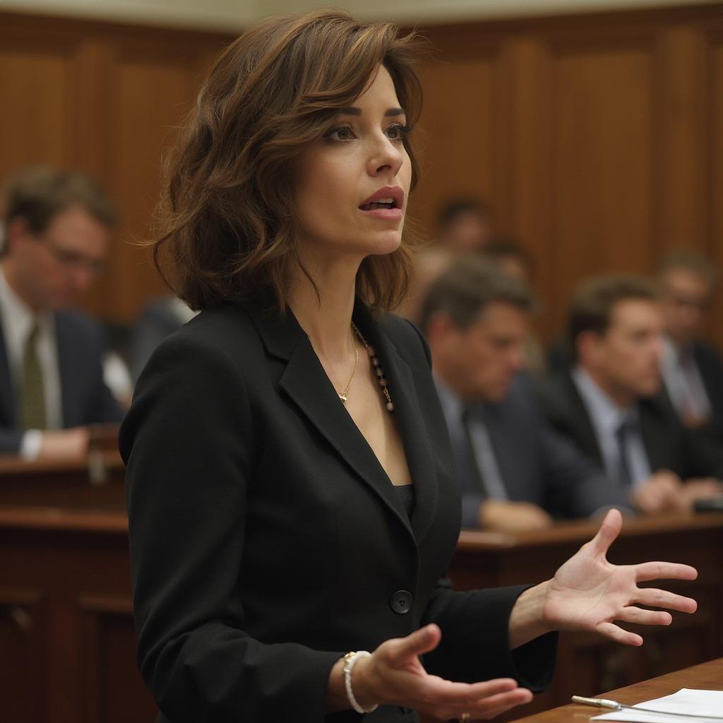 Leslie Abramson Defending Erik Menendez in Court